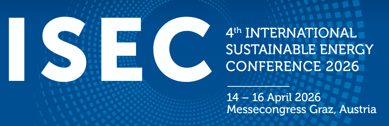 Posterpräsentation auf der 4th International Sustainable Energy Conference