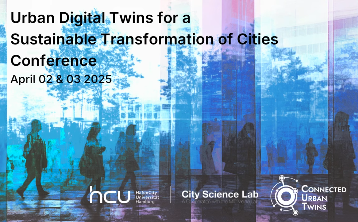 Vortrag auf der Urban Digital Twins for a Sustainable Transformation of Cities Conference